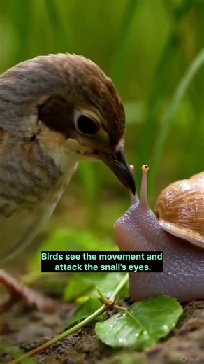 This parasite turns a snail’s eyes into moving worm #nature #science #parasite #wildlife#animalfacts