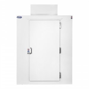 Leer S040UASPF S40 50 1/2" Outdoor Freezer with Straight Front, Steel Doors, and 4 Shelves