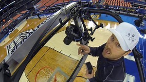 NCAA Basketball Final Four Backboard Camera Tutorial