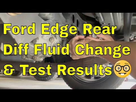 How to Change Ford Edge Rear Diff Fluid?