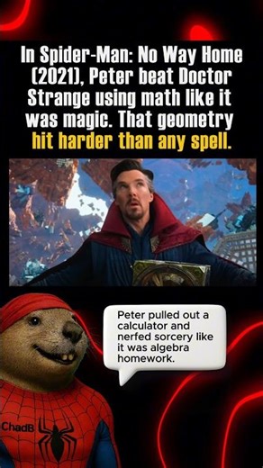 Spider-Man Beats Doctor Strange with Geometry | No Way Home Explained