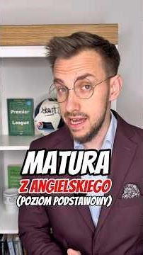 Matura z języka angielskiego (poziom podstawowy)🇬🇧 #maturazangielskiego #piłkanożna #matura