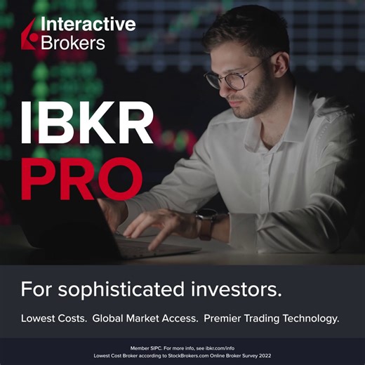 27 reactions · 6 comments | IBKR Pro is designed for the sophisticated #investor who wants the lowest cost, global market access, and advanced trading tools. You can invest in #stocks, #options, #futures, #currencies, fixed income, #ETFs and more, on 150 markets in 33 countries. With IBKR Pro, you get access to all our premier trading technologies. Learn more: ibkr.com/whyibf #IBKR #IBKRPro | Interactive Brokers | Facebook
