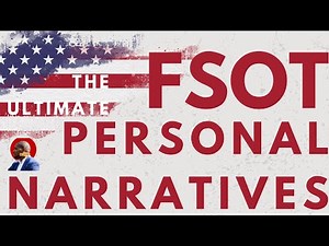Ultimate FSOT Personal Narrative Guide | Tips, Examples & Study Strategies