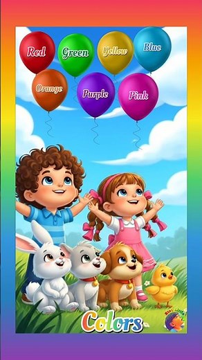 learn colors with balloons || colour #staylittlechannel song for children