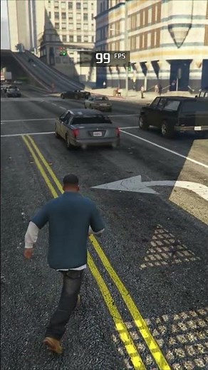 AMD Radeon RX 6400 4GB | GTA V | 1080p - High #AMD #Radeon #RX6400 #GTAV