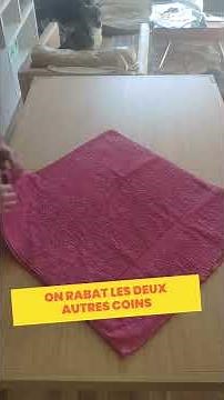 Plier son drap de bain comme à l'hôtel