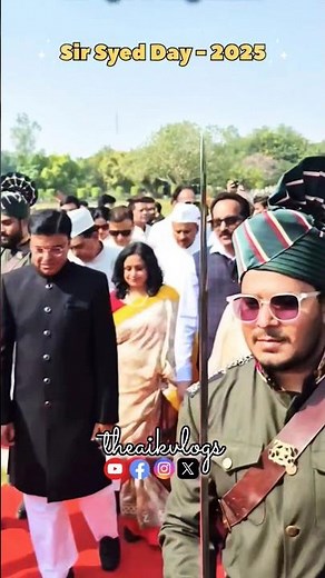 Sir Syed Day 2025 AMU Campus | Aligarh Muslim University Tarana #amu #sirsyed #aligarh #theaikvlogs