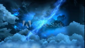 looped stormy weather suitable for backgrounds and VJ loop