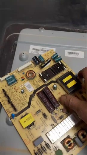 panne alimentation tv 55# #réparation#eletronique #الشعب_الصيني_ماله_حل😂😂
