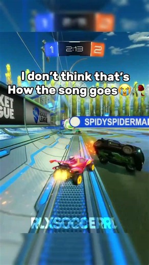 Wrong lyrics bro😭✌️ #fypシ #rocketleague #rl