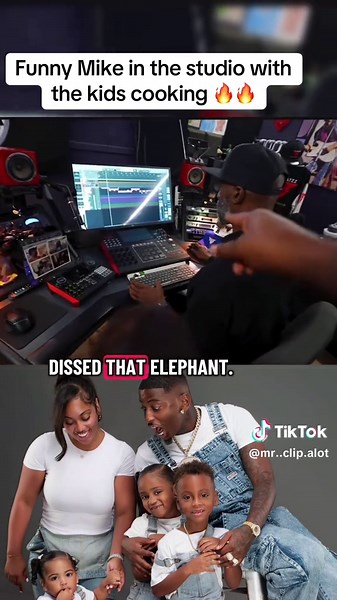 Funny Mike and Kids Cooking Together!