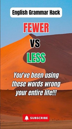 Fewer vs Less — The Easy Rule You’ll Always Remember (Can You Count It?)