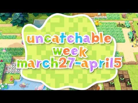 Uncatchable Week 2026 Announcement | Shiny Hunting Event