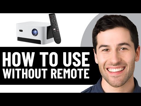 HOW TO USE SMART PROJECTOR WITHOUT REMOTE (HOW TO CONNECT SMART PROJECTOR WITHOUT REMOTE) 2025!