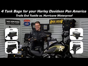 4 Tank Bags for the Harley Pan America by Nelson Rigg