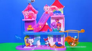 PRINCESS Palace Pets Magical Lights Pawlace Princess Pets and Castle Video Toy Review