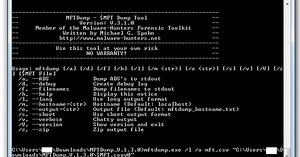 DIGITAL FORENSICS:MFTDump