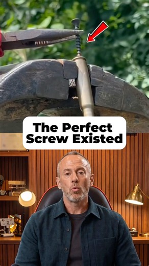 Robertson drive revolutionized screws by eliminating #Engineering #Fasteners #MechanicalDesign