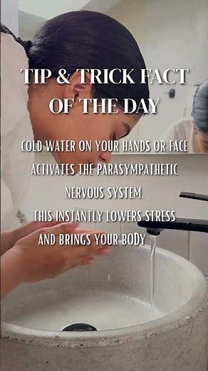 Calm Your Body With Cold