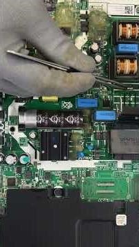 Samsung TV Exploded, Girl Fixes Burnt Resistors - Saves Customer Hundreds of Dollars! #tvrepair