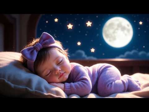 8 Hours Mozart & Brahms Lullaby 🌙 Gentle Baby Sleep Music for a Calm Night