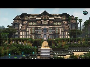 Rebuilding THE ELEGANT MANSION In Minecraft - #1