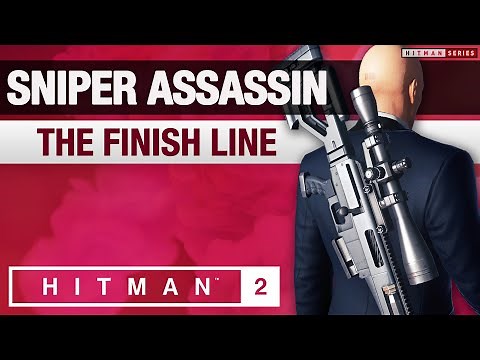 HITMAN 2 Miami - Master Difficulty - "The Finish Line" Sniper Assassin Challenge