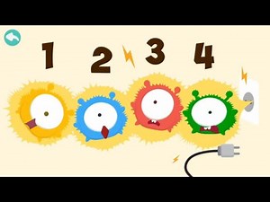Learn Numbers with Candy Bots 1 to 6