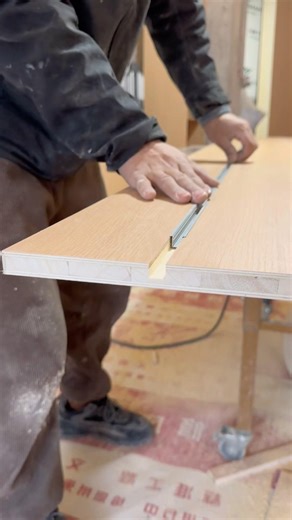 Modern Living Room Cabinet Installation | Professional Carpentry Work #woodworking