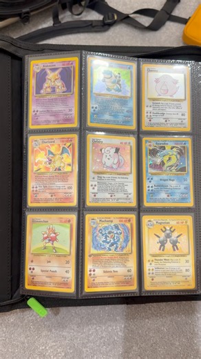 Complete Pokemon Base Set master set from 1999. #pokemon #masterset #baseset
