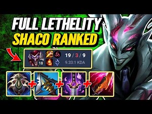 87 Lethality Shaco vs. Olaf - S14 [League of Legends] Full Gameplay - Infernal Shaco