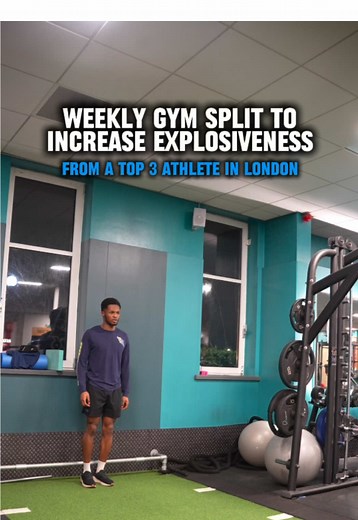 Gym Split for Explosiveness & Plyometrics Training