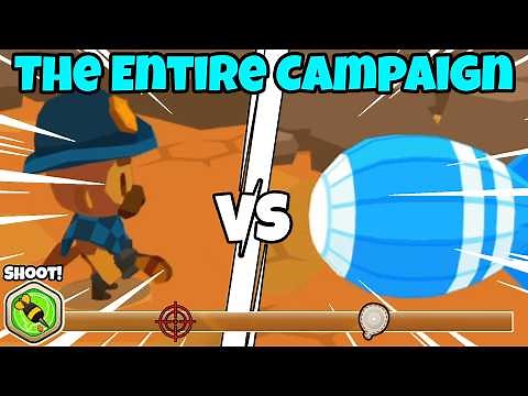 Full Campaign of BTD6's Frontier Legends