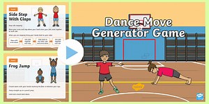 Dance Move Generator PowerPoint Game