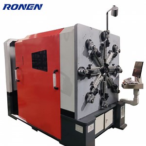 [Hot Item] Easy Operating Taiwan Computer Control System Double Tension Spring Wire Bending Machine