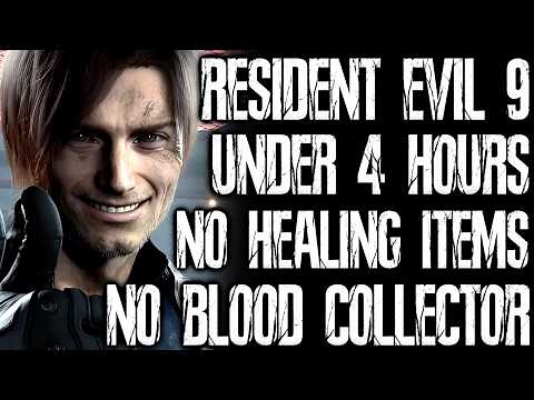 Resident Evil Requiem Speedrun Guide - No Damage, No Blood Collector & Under 4 Hours