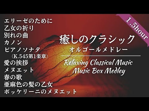 Relaxing Classical Music Music Box Medley For Sleeping♪