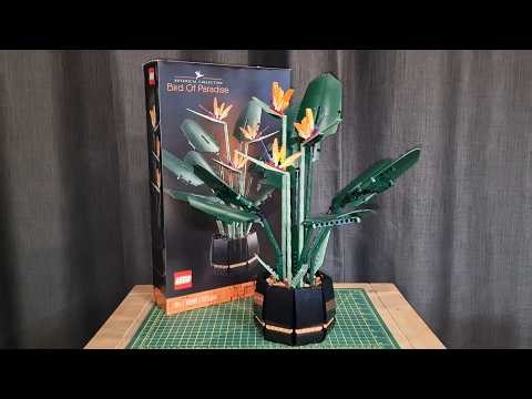 Lego Botanical Collection 10289 - Bird of Paradise - Speed Build - #lego #lego #legobirdofparadise