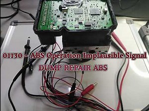 01130 Abs operation implausible signal (Read carefully the description below -VICENTE GARAGE)