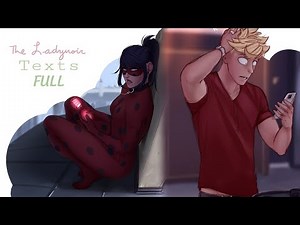 The Ladynoir Texts Full | Miraculous Ladybug Comic Dub | Gao Comic