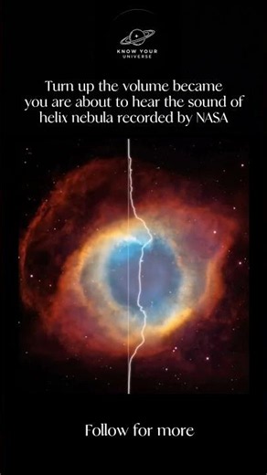 NASA Converted a Nebula Into Sound and It's Terrifying 😱 #cosmos