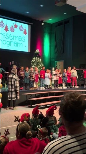 Christmas program at school #enjoy #school #kids #happiness #program #prayer #joy #schoolmemories