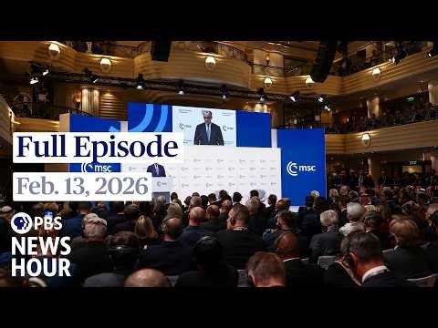 PBS News Hour full episode, Feb. 13, 2026