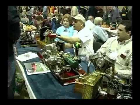Miniature Offenhauser Engine