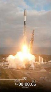 LIFTOFF! SpaceX launches 25 Starlink satellites into Orbit | Starlink Group 17-16