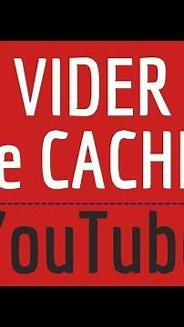 VIDER le CACHE YOUTUBE, comment effacer les données du cache de l'application Youtube