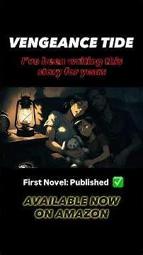 My first book is out 🔥 Vengeance Tide is available now on Amazon. https://amzn.to/4pWzJC4