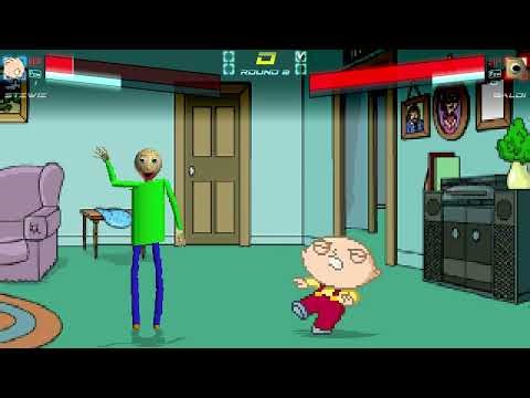 Mugen Request - Stewie VS Baldi