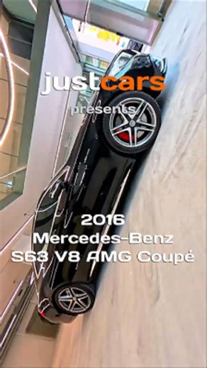2016 Mercedes-Benz S63 AMG Coupé V8 | Pure Luxury Performance #shorts